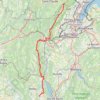 GR9 De Mijoux (Ain) à Yenne (Savoie) GPS track, route, trail