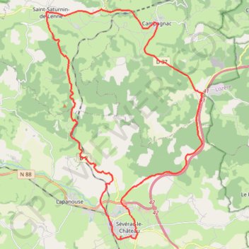 Paysages Caussenards GPS track, route, trail