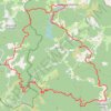 Tour du reservoir d'avene GPS track, route, trail