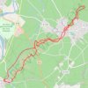 Tressan le pouget GPS track, route, trail