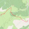 Le Roc de Querquéou GPS track, route, trail