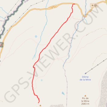 Pic dels Pedrons GPS track, route, trail