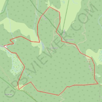 Petit tour vers la chapelle de Jacquicourt GPS track, route, trail