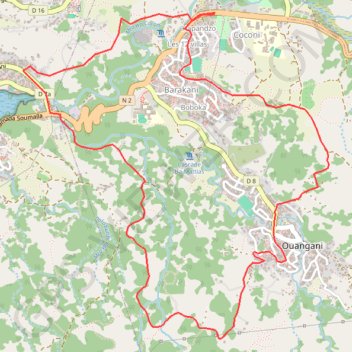 Boucle rouge-15918860 GPS track, route, trail