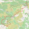 Les ontagnes GPS track, route, trail