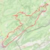 La République du Saugeais - Doubs GPS track, route, trail