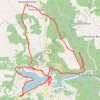Forêt Huelgoat et tour lac 2019-01-09 GPS track, route, trail