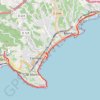 De Menton à Roquebrune-Cap-Martin GPS track, route, trail
