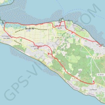 Circuit Gourmand Sud GPS track, route, trail