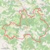 Dignac (Le champs de la chaume) 47 kms GPS track, route, trail