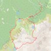Le Col de la Mine de Fer GPS track, route, trail