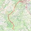 Traversée Puy de Dôme et Cantal GPS track, route, trail
