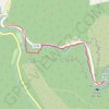 Châteauvert circuit retour GPS track, route, trail