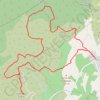GARRIGUES - Cros de l'Embrasas - La Pène GPS track, route, trail