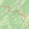 Haut-Jura - Prémanon - Château des Près GPS track, route, trail