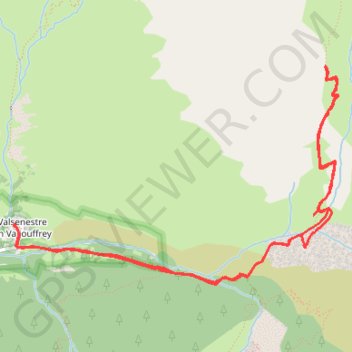 Valsenestre (38) GPS track, route, trail