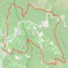 Autour de Suzette GPS track, route, trail