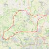 Gouesnou - Milizac - Saint-Renan-sur-route GPS track, route, trail