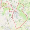 Rando autour de Granchamps des Fontaines GPS track, route, trail