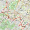 Sentier des Coteaux : Suresnes - Bagneux (PR8) GPS track, route, trail