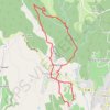La faille de Meyssac, séjour de Collonges-la-Rouge GPS track, route, trail