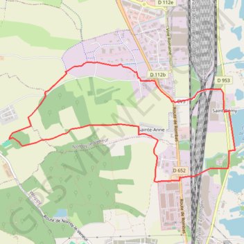 Woippy-Saint-Rémy GPS track, route, trail