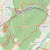 G3 29 km et 205 m Exploration du Parc forestier de la Charmille, retour par la Croix Pucelle GPS track, route, trail