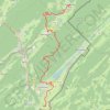 GTJ de Prémanon à Chapelle-des-Bois (variante) GPS track, route, trail
