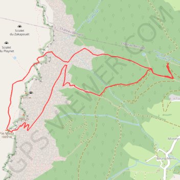 Tours du Playnet GPS track, route, trail