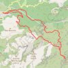 Garlaban par col du tube GPS track, route, trail