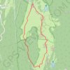 Traversée du Grand Crêt d'Eau GPS track, route, trail