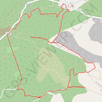 Abbaye du Thoronet GPS track, route, trail