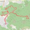 Rocbaron - plateau de Thème GPS track, route, trail