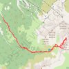 Pas du Pin et Col de l'Aigleton depuis Prabert (Belledonne) GPS track, route, trail