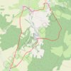 Mont le vernois-Clan-Rosey GPS track, route, trail