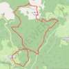 Le Mont de Transet GPS track, route, trail