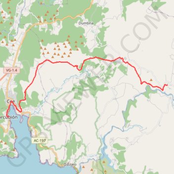 SE46-Oliveiroa-Corcubión GPS track, route, trail