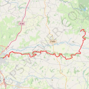 3 - cdm 2024_0-Saint Pois-Saint Senier_44.65km_868m_unified GPS track, route, trail
