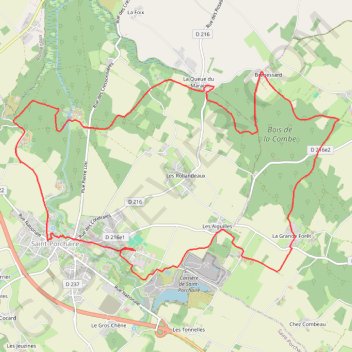 Rando Saint-Porchaire GPS track, route, trail