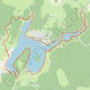 Tour du lac du Laouzas GPS track, route, trail