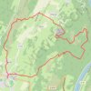 Autour de Hautecourt GPS track, route, trail