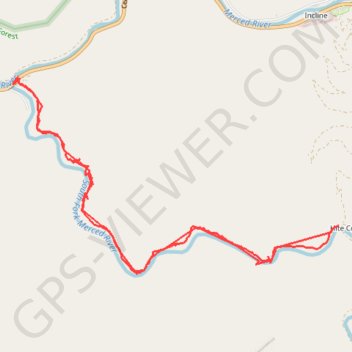 Hite Cove GPS track, route, trail