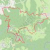 Les Tours de Merlé - Saint-Cirgues-la-Loutre GPS track, route, trail