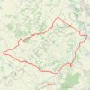 Montaigut-sur-Save - Cologne, Cox, Le Burgaud GPS track, route, trail