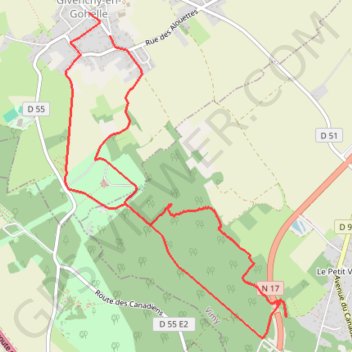 La Vignette - Givenchy-en-Gohelle GPS track, route, trail