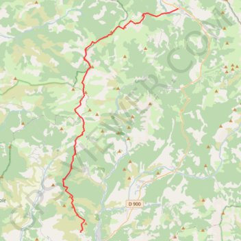 Digne seyne GPS track, route, trail