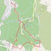 Les hameaux de Banne GPS track, route, trail