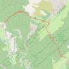 Le sentier des Partisans GPS track, route, trail