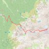 Du refuge de la Pra à la Croix de Belledonne et retour aux Granges de Freydière GPS track, route, trail