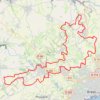 Rando de Noël au nord de Brest - Ploumoguer GPS track, route, trail